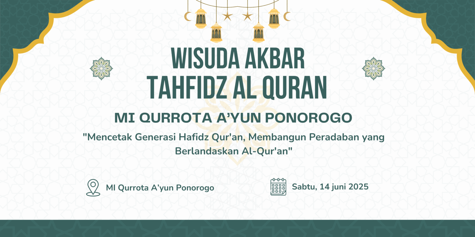 Meriahnya Acara Wisuda Tahfidz MI Qurrota A’yun Ponorogo