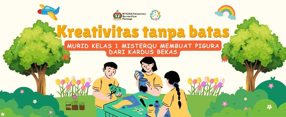 Banner Kreativitas Siswa MisterQu Kelas 1