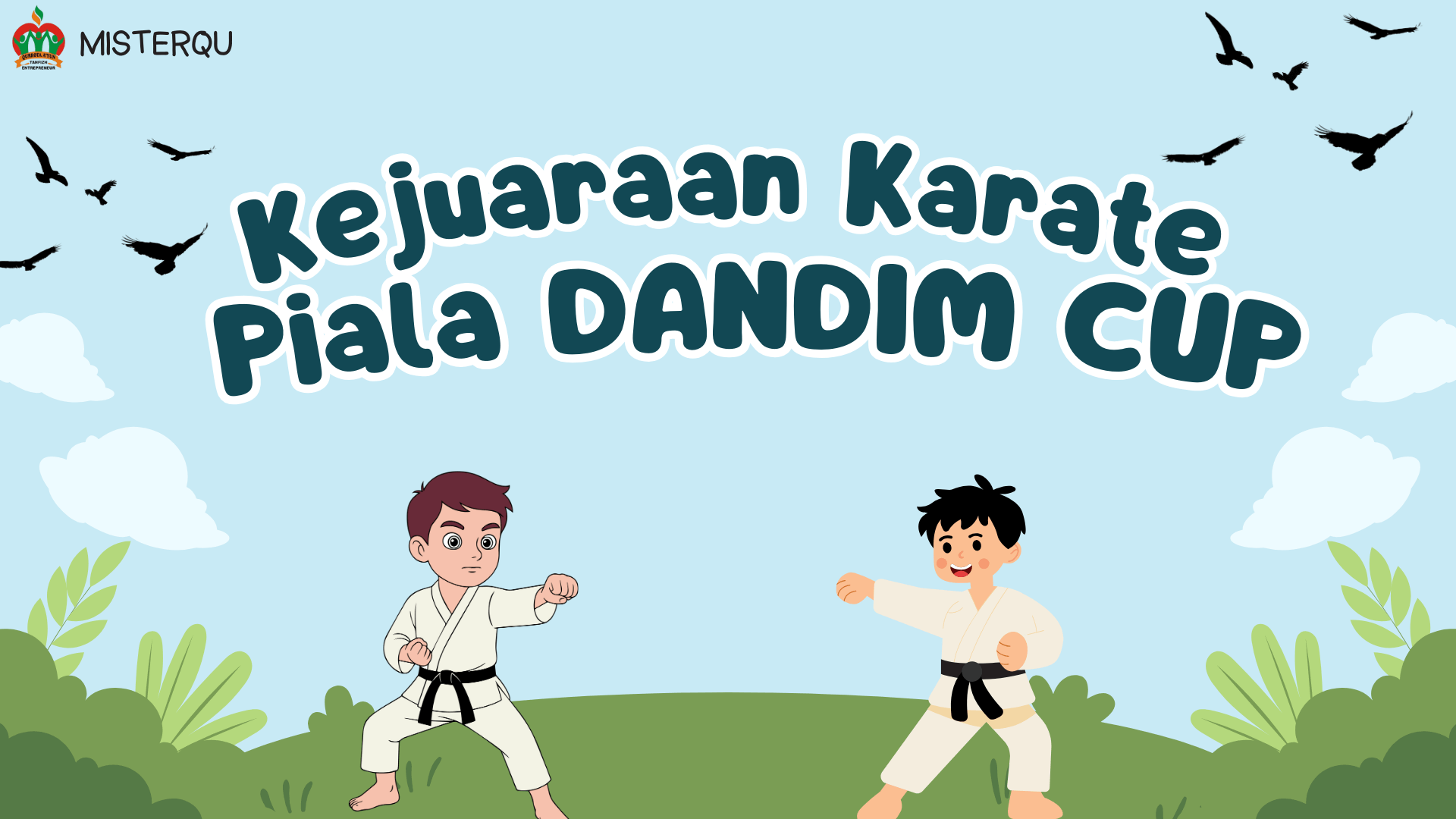 Sekolah Ponorogo MisterQu Ponorogo Raih Juara Karate Piala Dandim Cup 2025