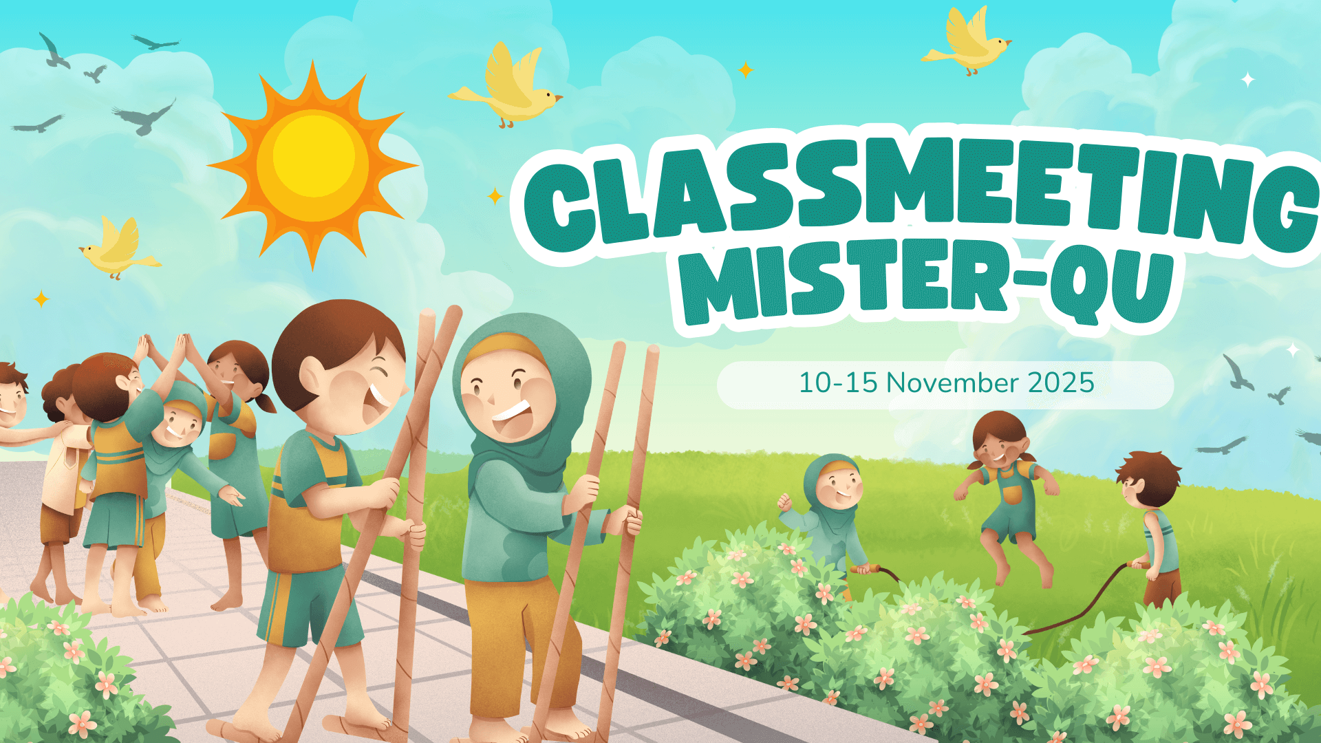 Classmeeting MISTER-QU Ponorogo Berlangsung Meriah