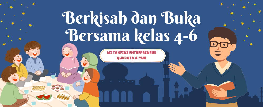 Berkisah dan Buka Bersama kelas 4-6 MisterQu Ponorogo