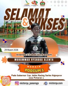 Cup Jatim Racing Series Kejurprov 2026