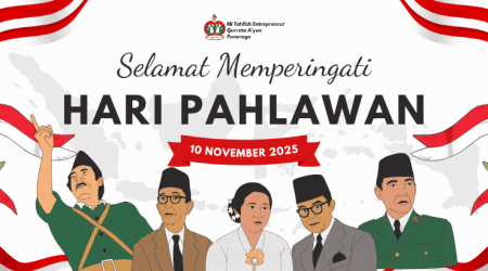 Semangat Hari Pahlawan di MisterQu Ponorogo