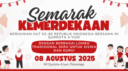 Semarak Lomba 17 Agustus 2025 di MI Ponorogo Qurrota A’yun